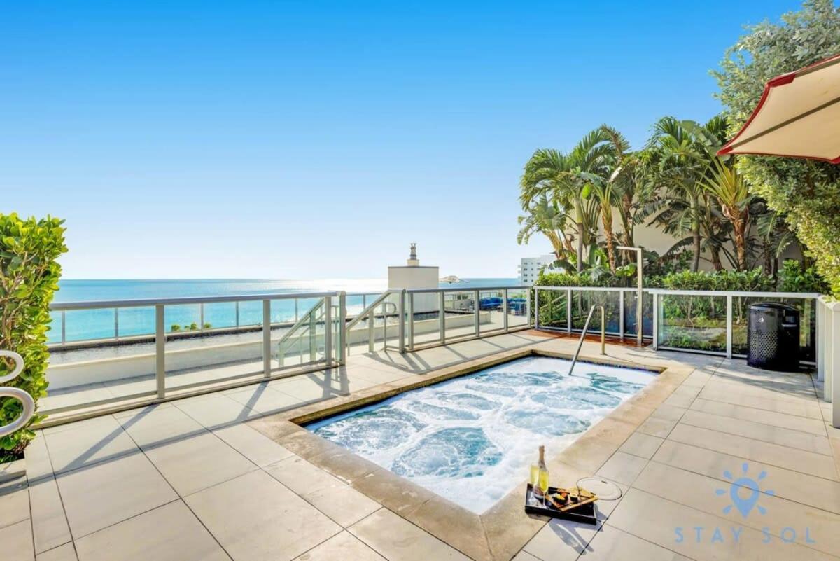 New!Beachfront Condo Resort- Balcony Голлівуд Екстер'єр фото
